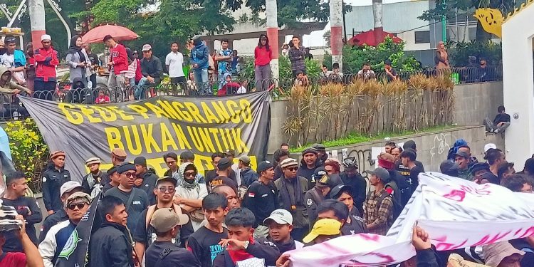 Janji Kampanye Bupati Cianjur Dipertanyakan, Massa Tagih Komitmen Bupati Tolak Ekspansi Panas Bumi Geotermal