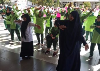 RSUD Sayang Kampanye Gerakan 30 Menit Berjemur