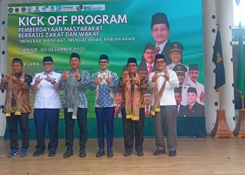 Kabupaten Cianjur Sandang Daerah Wakaf di Jawa Barat