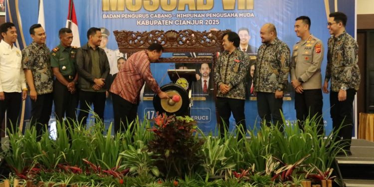Sah!, Cahya Ibrahim Pimpin BPC HIPMI Cianjur Usai Ditetapkan di Muscab