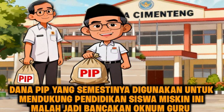 Dana PIP SMA Cimenteng Kecamatan Pagelaran Diduga Disunat Bertahun-tahun, Nilai Total Ratusan Juta Rupiah