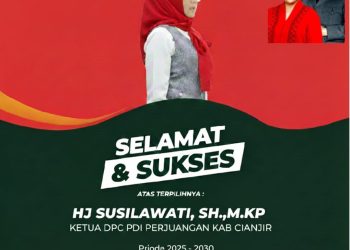 Hj. Susilawati, S.H., M.K.P. Kembali Terpilih Sebagai Ketua DPC PDI Perjuangan Cianjur: Bukti Kepercayaan Kader dan Konsistensi Kepemimpinan