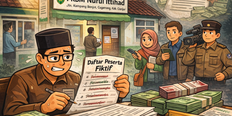 Diduga Manipulasi Data Demi BOP, PKBM Nurul Ittihad Cugenang Disorot