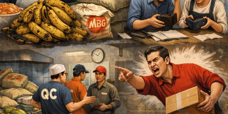 Dapur MBG Wangunjaya Naringgul Arogan ,Karyawan Dipecat Sepihak, BPJS Tak Diberikan