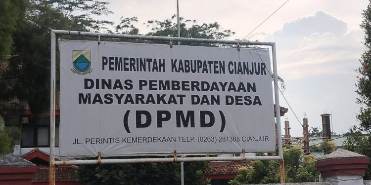 DPMD Tekankan Desa di Cianjur Hati-hati Kelola DD 