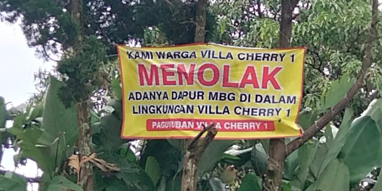 Dapur MBG di Vila Cery 1 Cipanas Ditolak Warga, Diduga Ilegal dan Ganggu Lingkungan