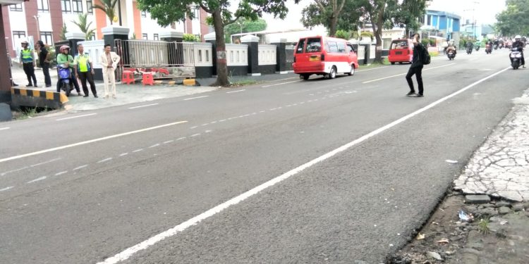 Polisi Selidiki Kasus Tabrak Lari Advokat di Depan Pengadilan Agama Cianjur