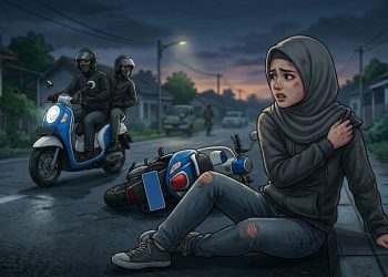 Karyawati Pabrik di Ciranjang Jadi Korban Begal Bawa Senjata Api