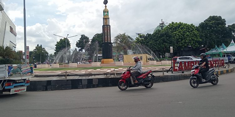 Jalan di Tugu Lampu Gentur Dua Kali Alami Perbaikan di 2026