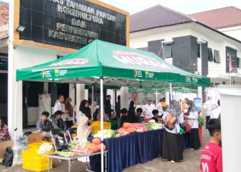 Pasar Murah di Halaman Kantor DTPHP Cianjur Sepi Pembeli, Kurang Sosialiasi?