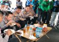 Polres Cianjur Makan Bersama dan Dengar Keluhan Masyarakat soal Knalpot Brong