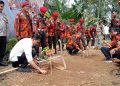 Peringati HLP, Pemuda Pancasila Tanam 1.000 Pohon di Desa Cirumput Cugenang