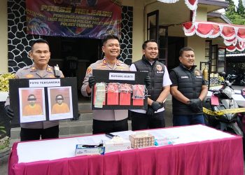Ungkap Kasus Curanmor, Puluhan Motor Disita Polres Cianjur 
