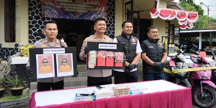 Ungkap Kasus Curanmor, Puluhan Motor Disita Polres Cianjur