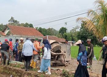 Tahun Lalu, Dinas PUTR Cianjur Kerjakan 32 Titik Jalan Pada Program Gorol 