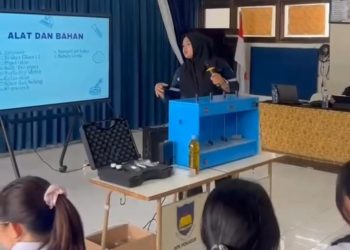 Perumdam Cianjur Sasar Pelajar Sosialisasi Edukasi Penjernihan Air