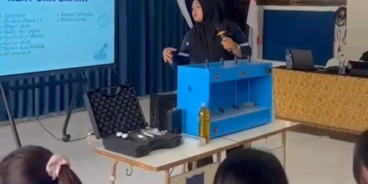 Perumdam Cianjur Sasar Pelajar Sosialisasi Edukasi Penjernihan Air