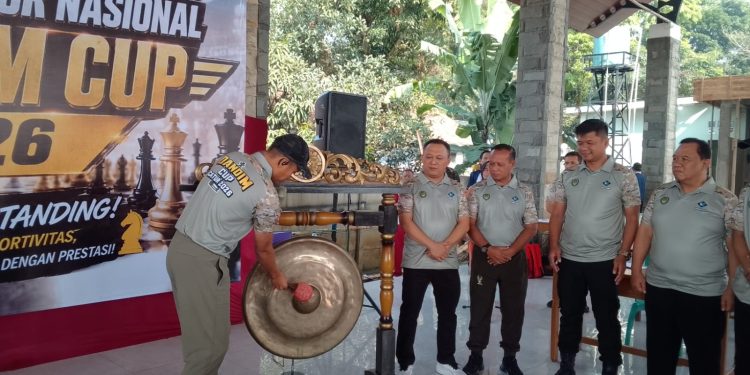 Turnamen Catur Nasional Kodim Cianjur Resmi Dibuka