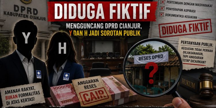 Lagi-lagi, Dewan Cianjur dari PAN Diduga Bermasalah Pada Reses 