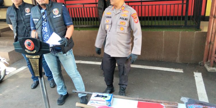 Aksi Curi Motor Gunakan Sajam di Sukaluyu Berakhir, Polisi Amankan Empat Pelaku 