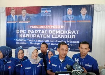 Ratusan Kader Demokrat di Cianjur Digembleng Pendidikan Politik