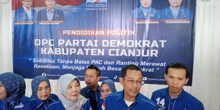 Ratusan Kader Demokrat di Cianjur Digembleng Pendidikan Politik