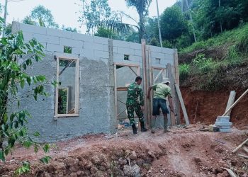 Mang Entis, Rumahmu Kini Layak Huni Berkat Satgas TMMD