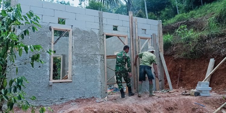 Mang Entis, Rumahmu Kini Layak Huni Berkat Satgas TMMD