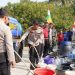 Bantu Warga Ciranjang Terdampak Kekeringan, Polres Cianjur Kirim 5.000 Liter Air
