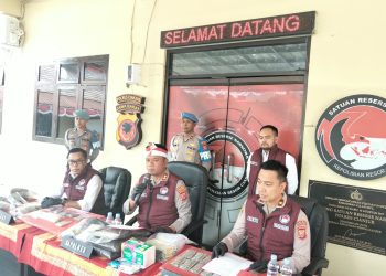Puluhan Kasus Narkotika Diungkap Polres Cianjur Kurun Waktu Satu Bulan