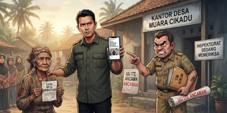 Dugaan Pemotongan Dana BPJS Ketenagakerjaan: Oknum Kades Ancam ITE, Korban Lansia Justru Beri Restu Viral