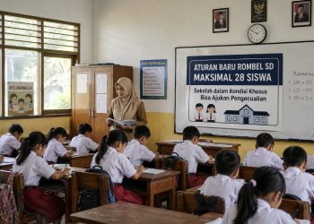 Aturan Baru Rombel SD, Maksimal 28 Siswa: Sekolah dalam Kondisi Khusus Bisa Ajukan Pengecualian