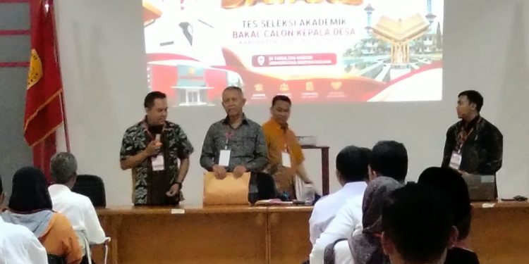 Tes Akademik Pilkades Digelar, 32 Peserta dari Lima Desa Ikuti Seleksi