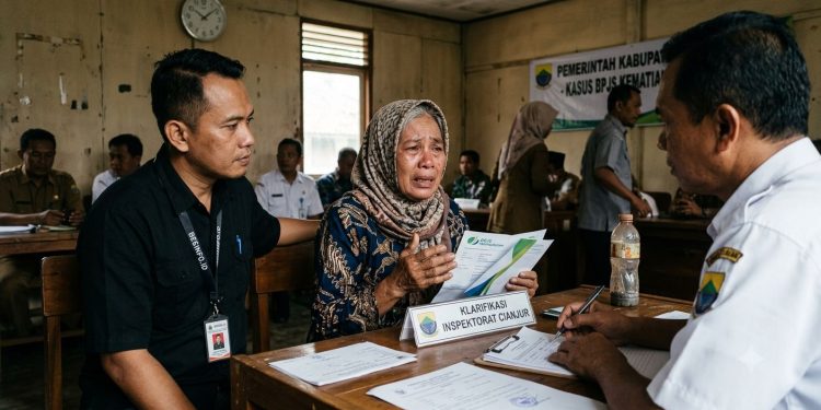 Dugaan Pemotongan Klaim BPJS Ketenagakerjaan, Ebes Tegaskan Siap Dampingi Ahli Waris, Lawan Oknum Kades Muaracikadu 