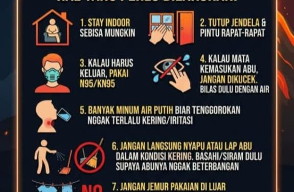Abu Vulkanik Sampai ke Cianjur, BPBD Cianjur Beri Imbauan! 