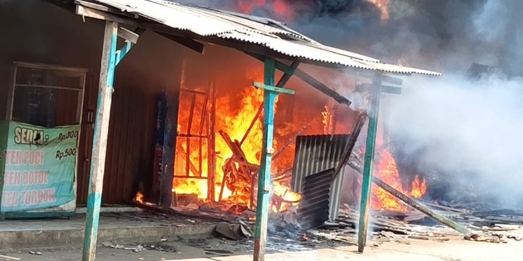 Bengkel di Sukaluyu Terbakar, Diduga Korsleting Listrik 