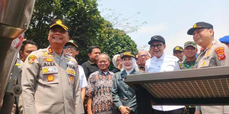 Kapolda Jabar Resmikan Tugu Knalpot Ayam Pelung, Imbau Masyarakat Ambil Pembelajaran