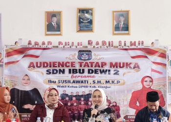 Wakil Ketua DPRD Cianjur Resmikan Kelas Darurat SDN Ibu Dewi 2, Beri Pesan Soal Pendidikan