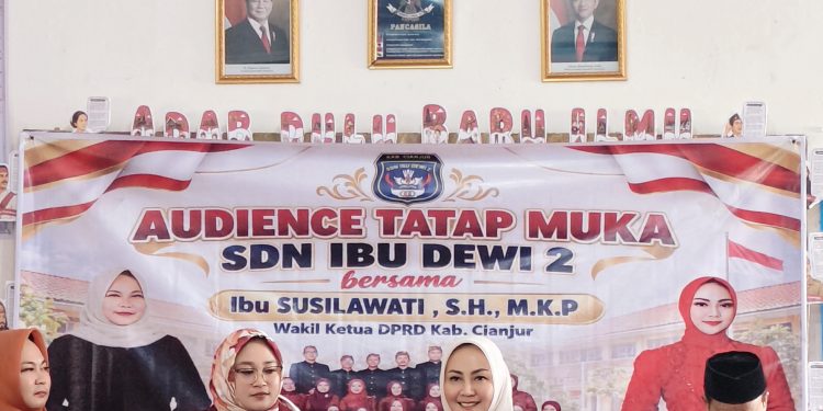 Wakil Ketua DPRD Cianjur Resmikan Kelas Darurat SDN Ibu Dewi 2, Beri Pesan Soal Pendidikan