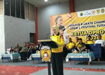 Turnamen Karate Piala Ketua DPRD Cianjur Digelar, 1.327 Karateka Unjuk Kebolehan
