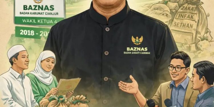 Waka IV BAZNAS Cianjur Purna, Titip Pesan Buat Penggantinya