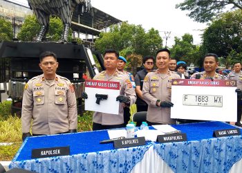 Empat Tersangka Curat Ditangkap Polres Cianjur, Satu Tersangka Bawa Pistol Mainan