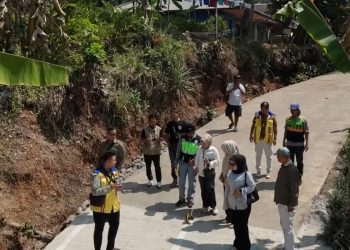 Dinas PUTR Cianjur Gelar PHO di Ruas Jalan Cicurug – Gelaranyar Pagelaran