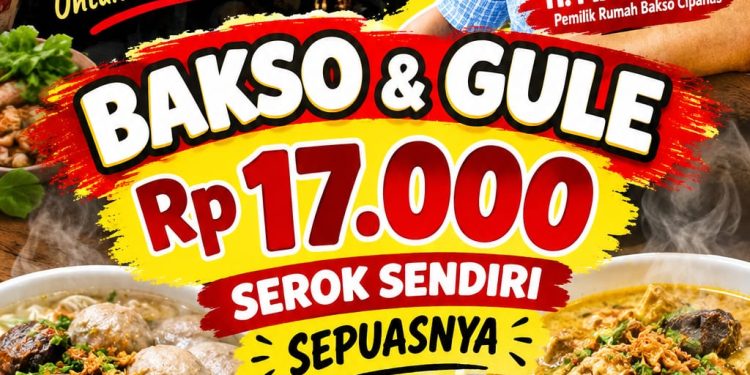 Rumah Bakso Cipanas, Gebrakan Menu Murah Berkualitas