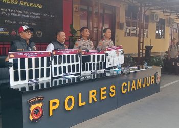 Polres Cianjur Ungkap Kasus Layanan Judol, Terungkap Penghasilannya Capai Miliaran