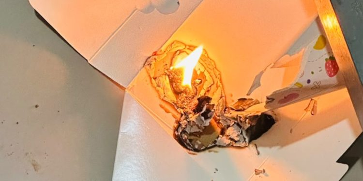 Wartawan Bayu Diteror OTK, Dikirim Kemenyan Terbakar Terbalut Kertas Dus